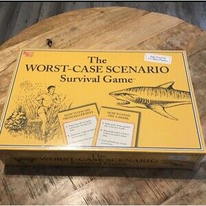 The Worst-Case Scenario Survival Game  2001 "NEW"University Games "PANIC & PLAY"
